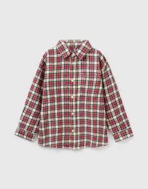 check flannel shirt