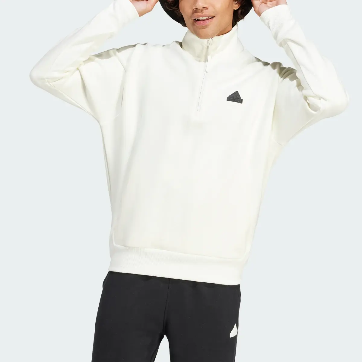 Adidas Z.N.E. Half-Zip Sweatshirt. 1