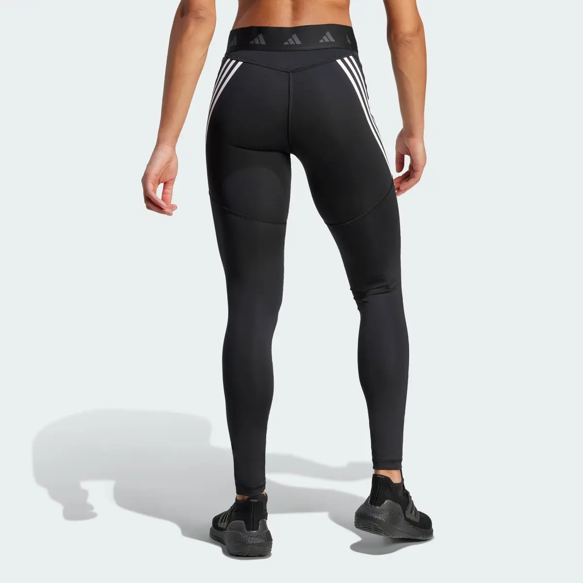 Adidas Techfit Hyperglam Full-Length Leggings. 3