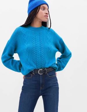 Forever Cozy Cable Örgü Kazak