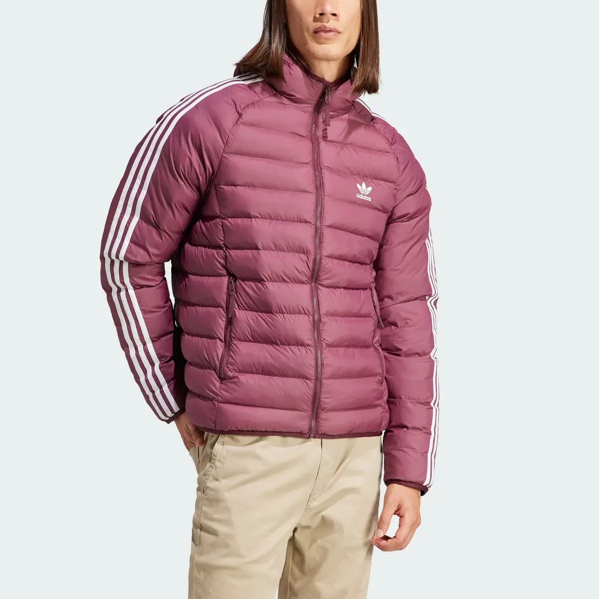 Adidas Padded Hooded Puffer Jacket. 1