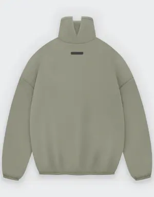 Fear of God Athletics Suede Fleece Mock Neck