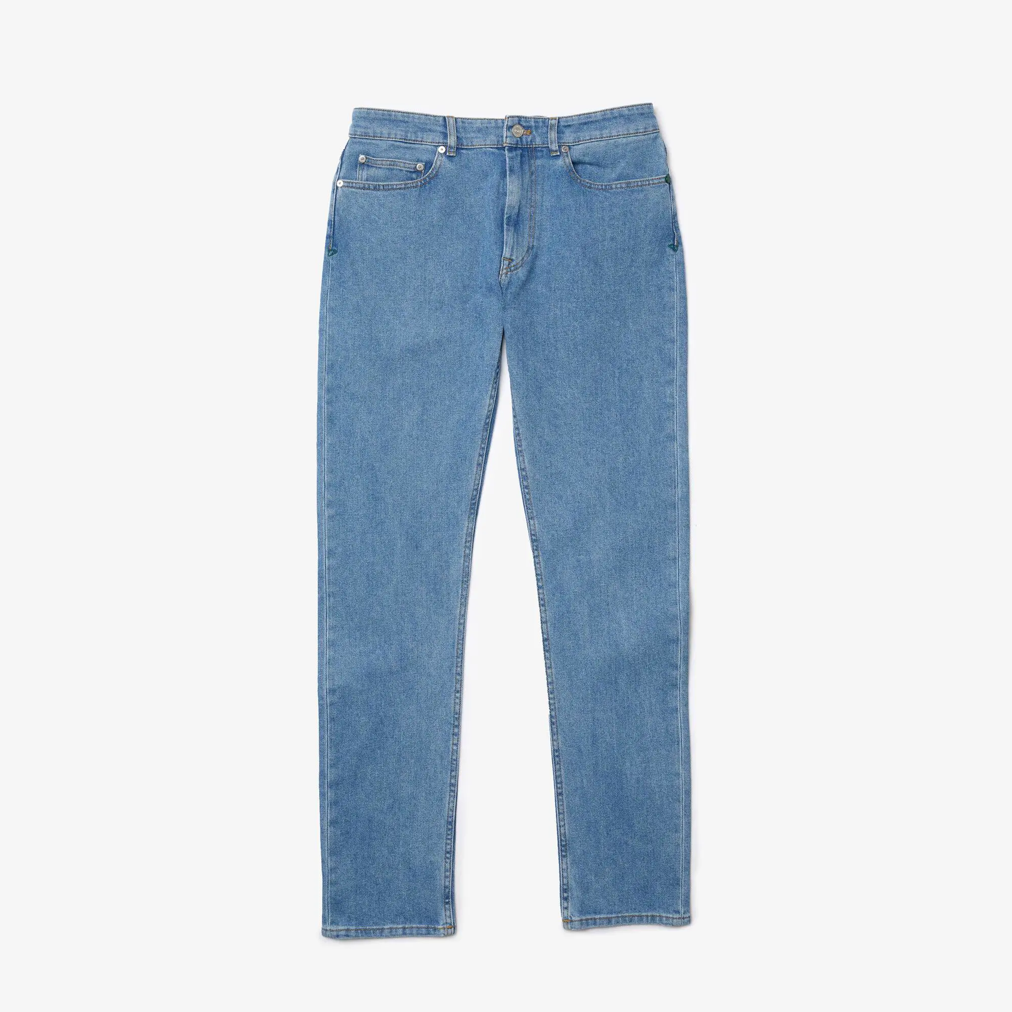 Lacoste Jeans de algodão stretch slim fit para homem. 2