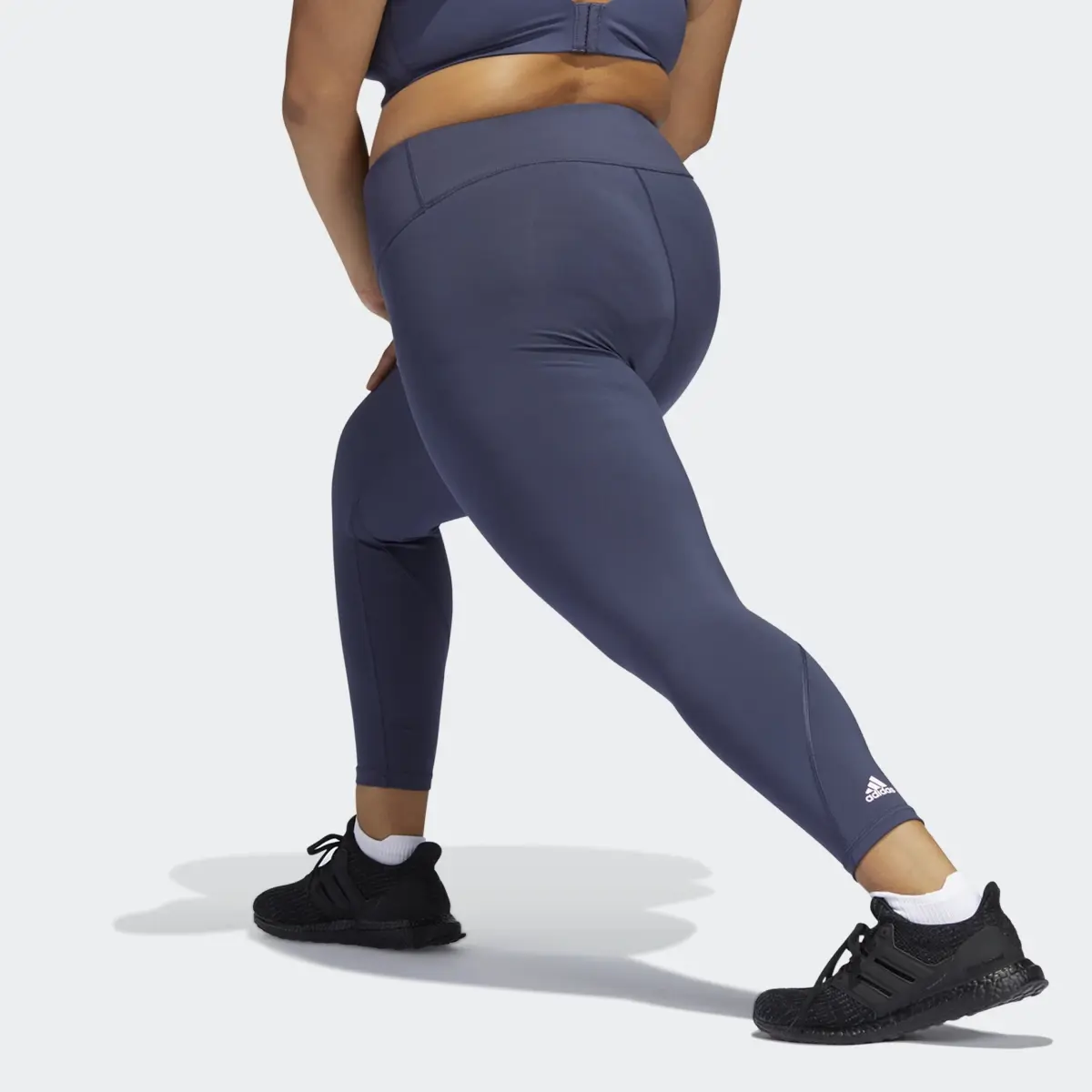 Adidas Optime Training Leggings (Plus Size). 2