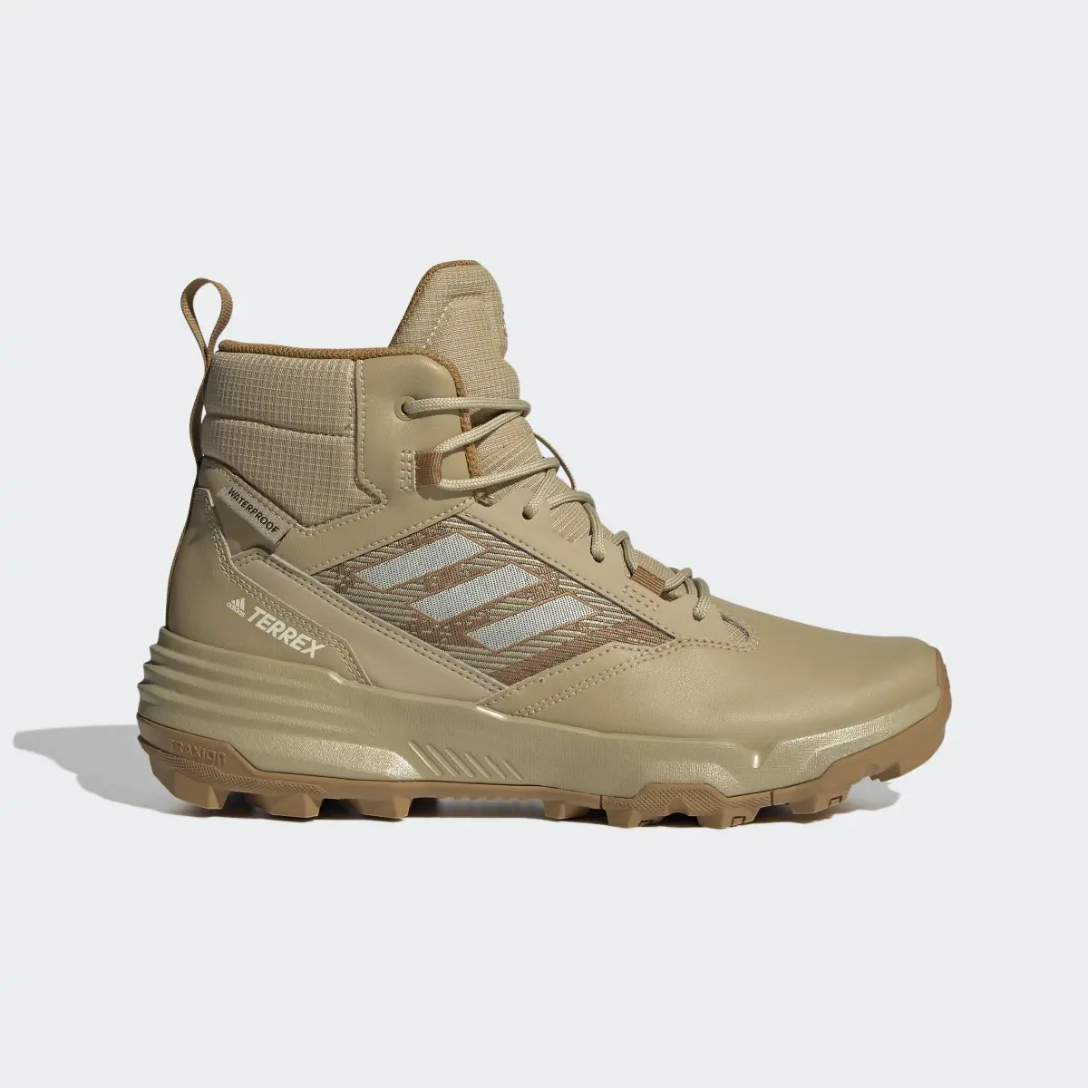 Adidas Unity Leather Mid RAIN.RDY Hiking Shoes. 2