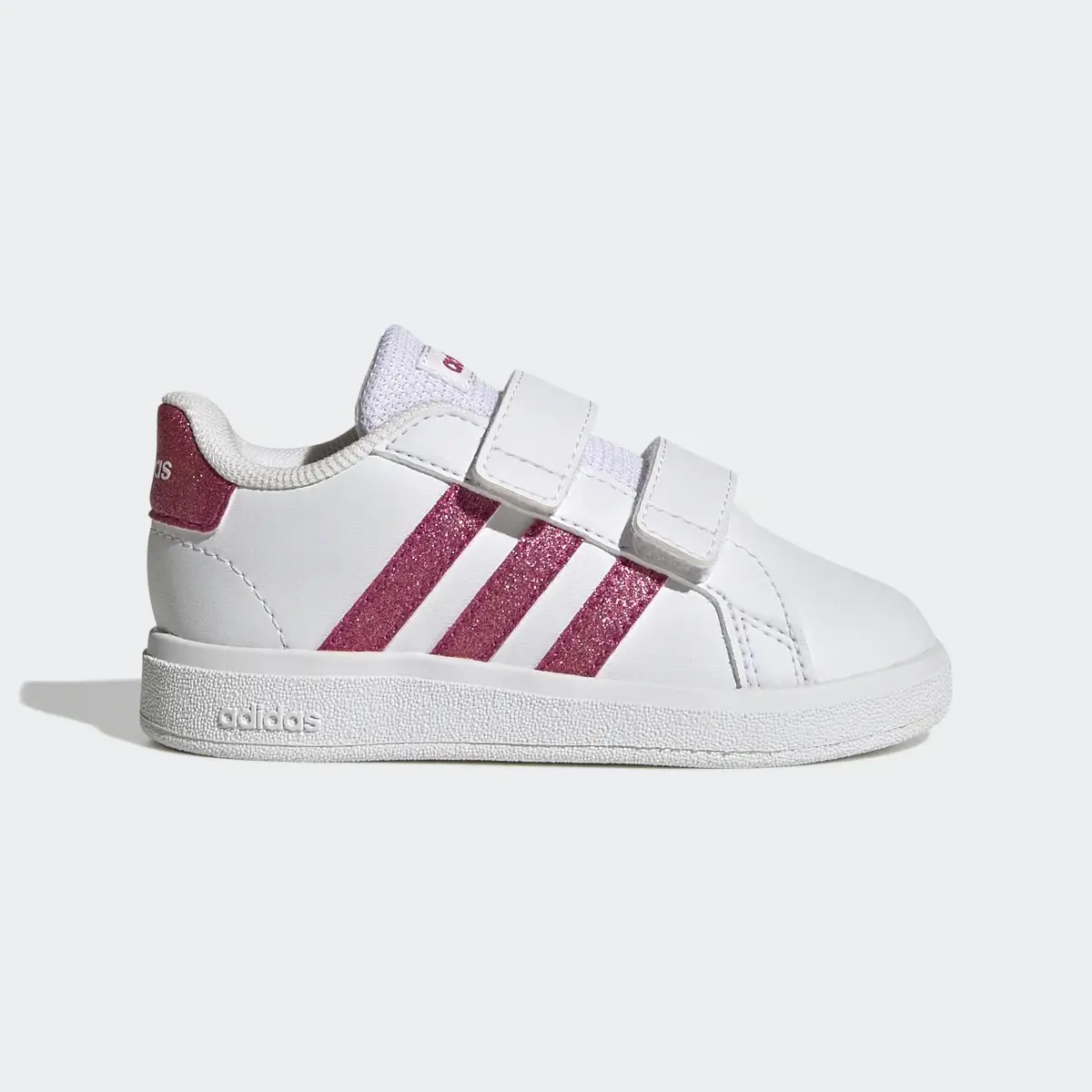 Adidas Grand Court Lifestyle Hook and Loop Shoes. 2
