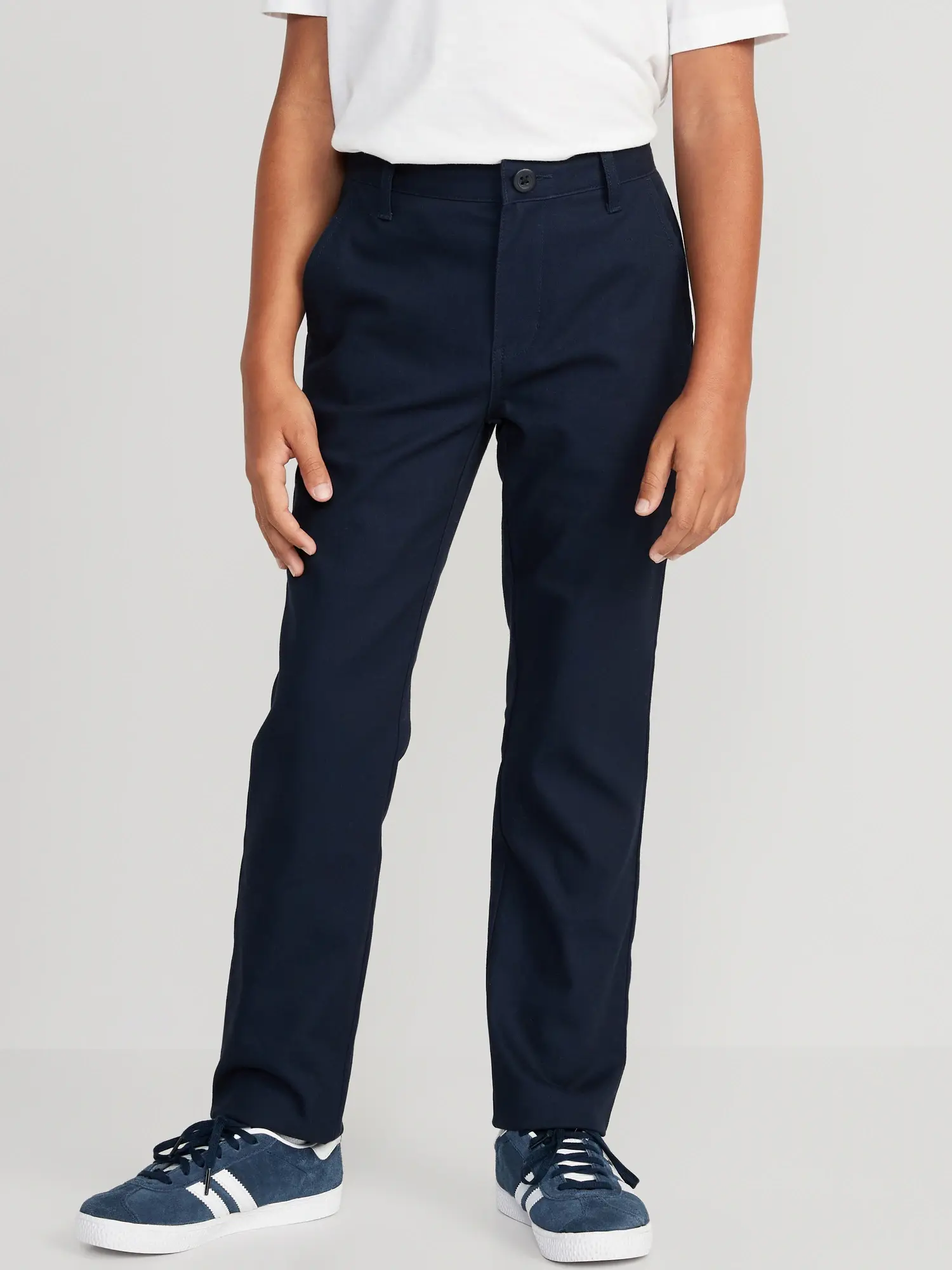Old Navy Slim School Uniform Chino Pants for Boys blue. 1