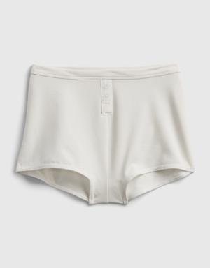 Organic Cotton Shorty white