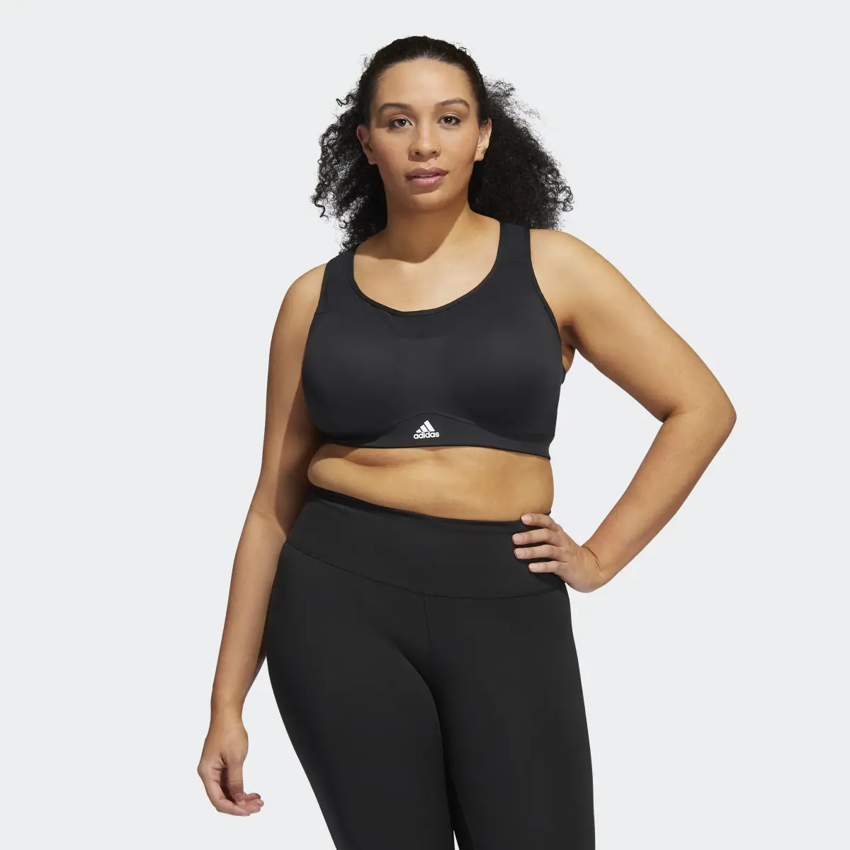 Adidas TLRD Impact Training High-Support Bra (Plus Size). 2