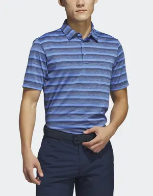 Adidas Two-Color Striped Polo Shirt