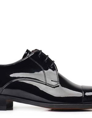 Siyah Klasik Bağcıklı Kösele Erkek Ayakkabı -50863-
