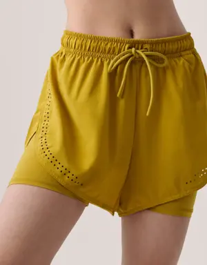 Pantalón corto adidas by Stella McCartney TruePurpose 2-in-1