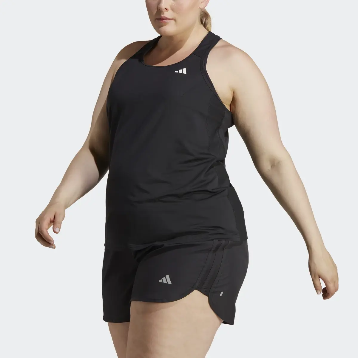 Adidas Camiseta sin mangas Own the Run Running (Tallas grandes). 1