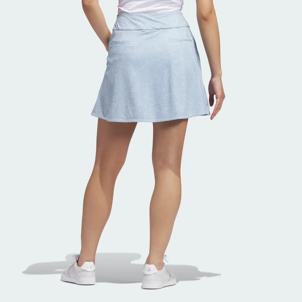 Adidas Essentials Printed Golf Skirt. 2