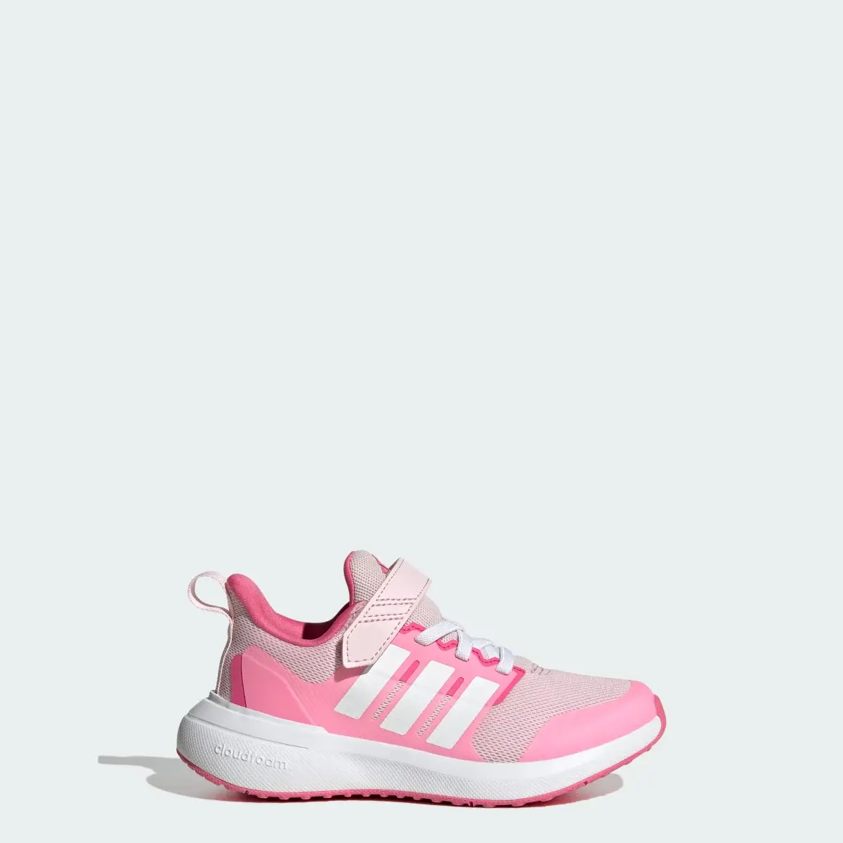 Adidas FortaRun 2.0 Cloudfoam Elastic Lace Top Strap Shoes. 1