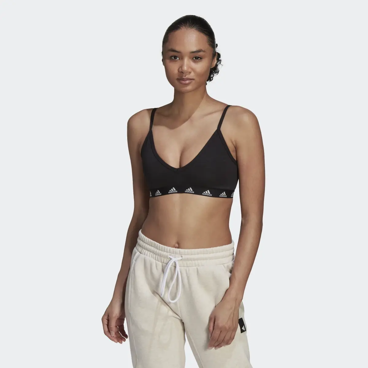 Adidas Brassière adidas Purebare Maintien léger. 2