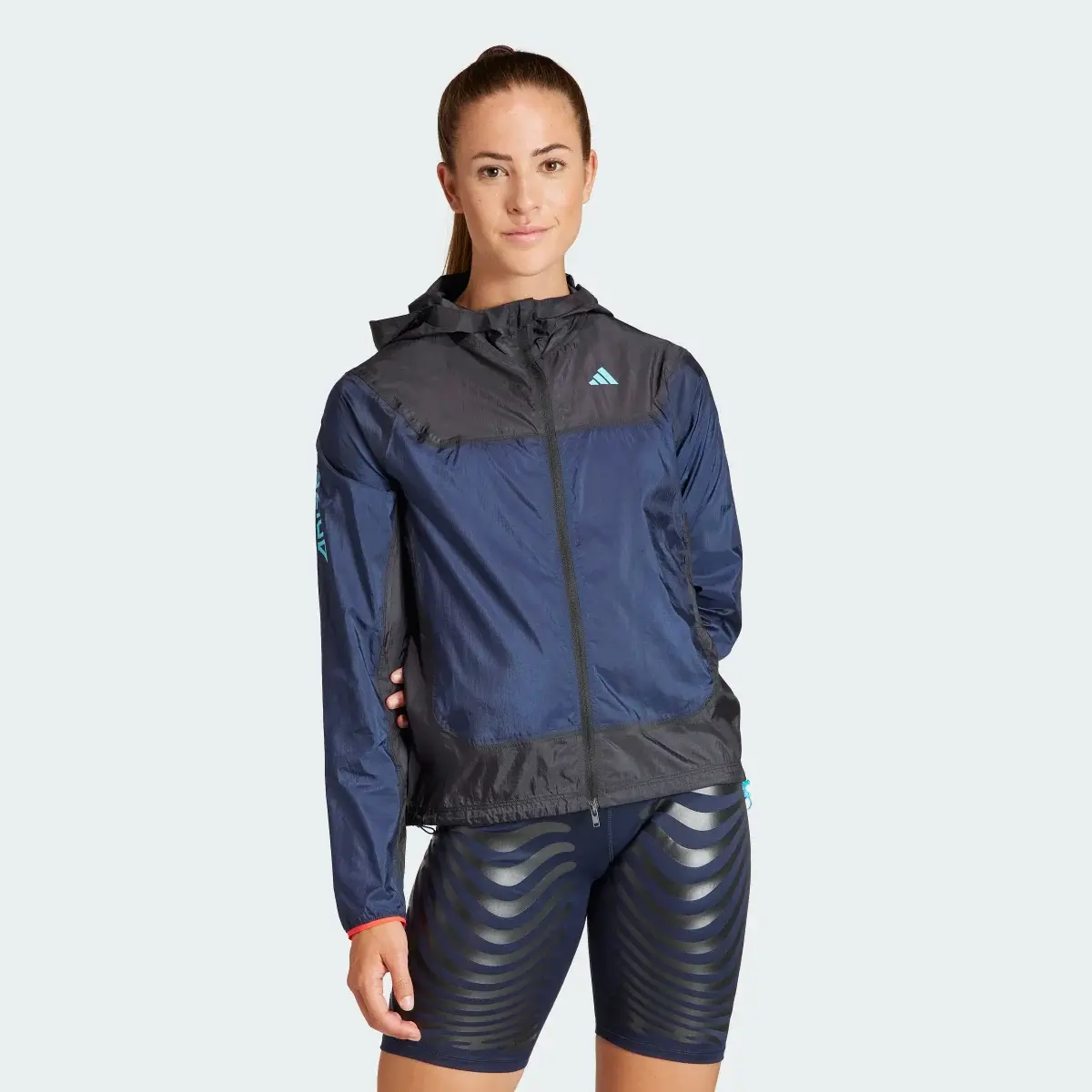 Adidas Adizero Lightweight Laufjacke. 2