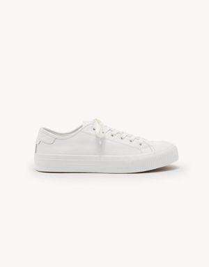 Basket basse en cuir Select a size and