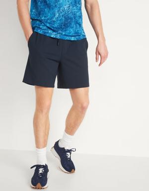 Old Navy PowerSoft Coze Edition Jogger Shorts -- 7-inch inseam blue