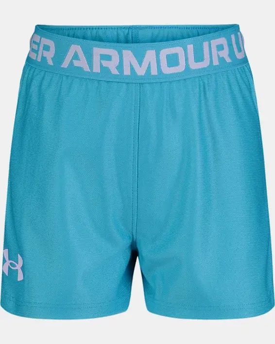 Under Armour Little Girls' UA Play-Up Shorts. 1