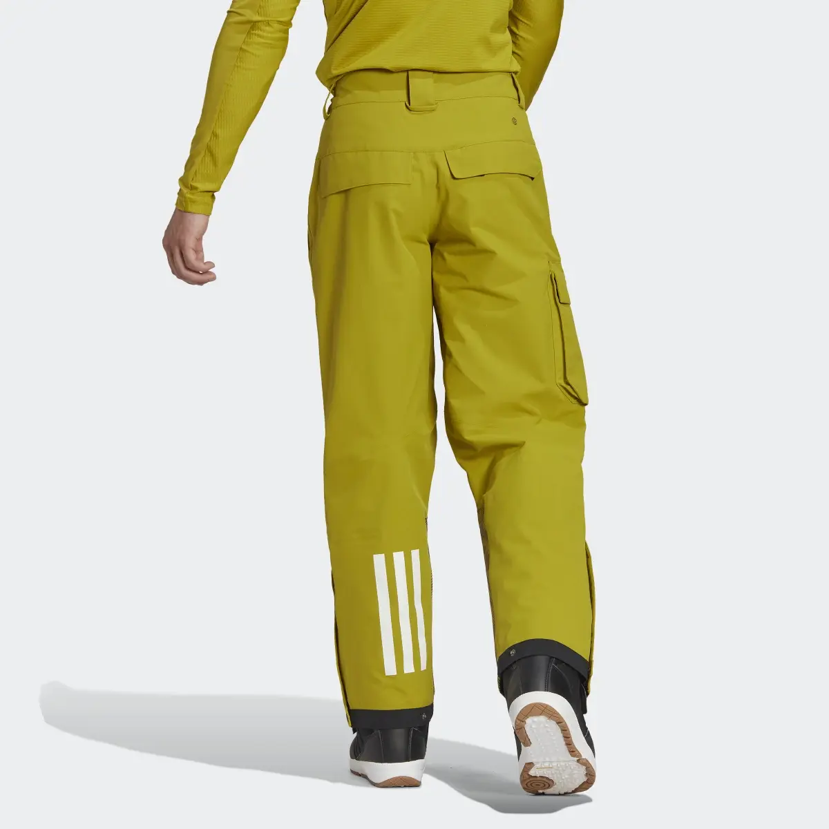 Adidas Terrex 3-Layer Post-Consumer Nylon Snow Pants. 3