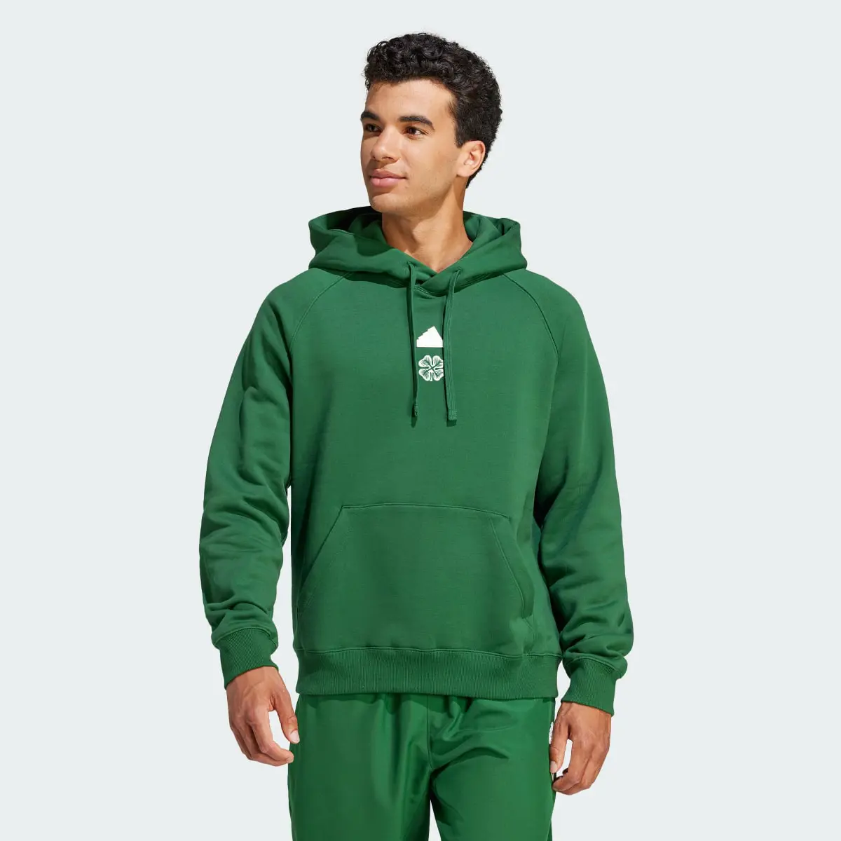 Adidas Celtic FC LFSTLR Hoodie. 2