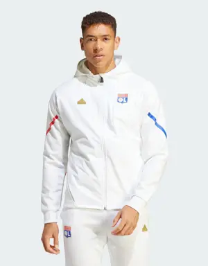 Olympique Lyonnais Designed for Gameday Full-Zip Hoodie