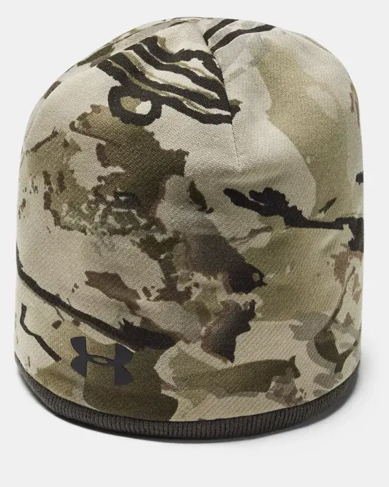 Under Armour Men's UA Reversible Camo Beanie. 1