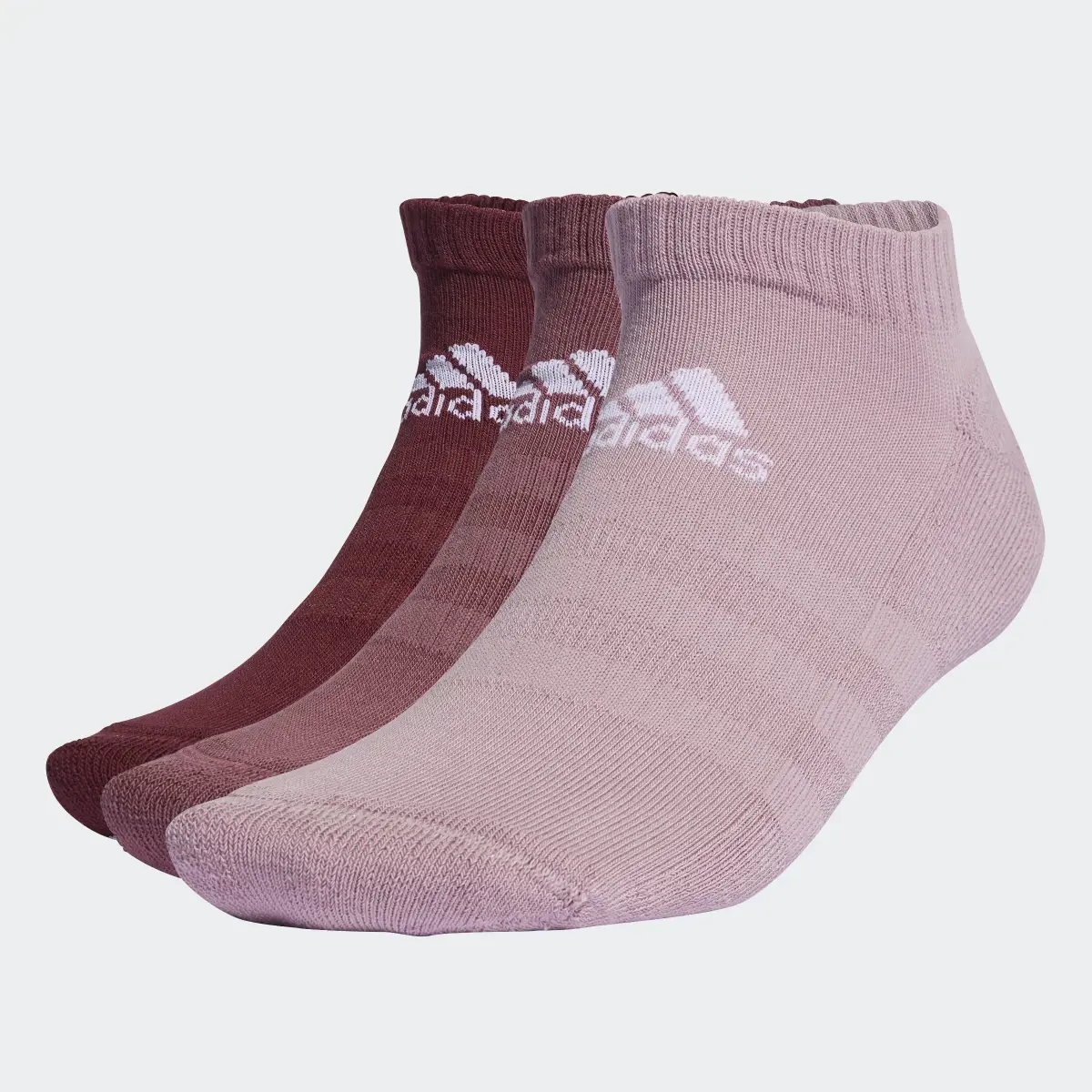 Adidas Calcetines Tobilleros Acolchados 3 Pares (UNISEX). 2