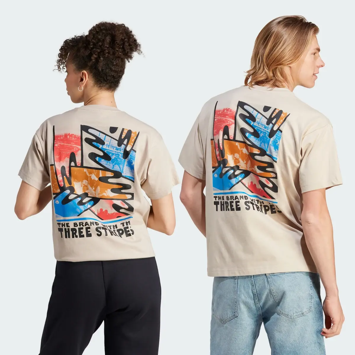 Adidas Graphic T-Shirt (Gender Neutral). 2