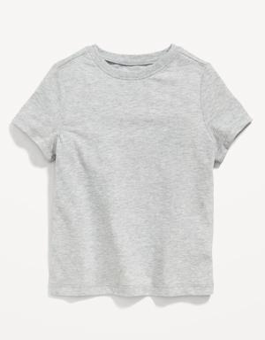 Unisex Short-Sleeve T-Shirt for Toddler gray