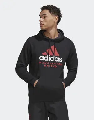 Adidas Manchester United DNA Graphic Hoodie. 2 Adidas Manchester United DNA Graphic Hoodie. 2