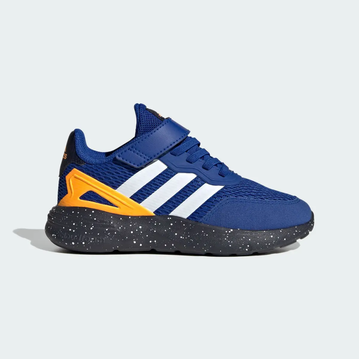 Adidas Nebzed Elastic Lace Top Strap Shoes. 2