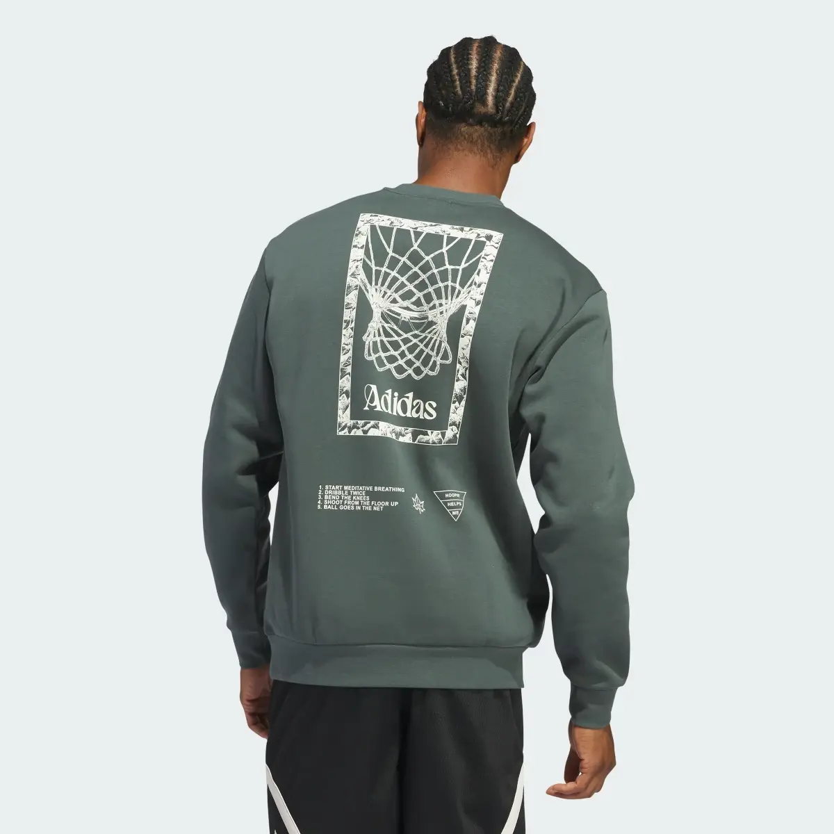 Adidas Court Therapy Graphic Sweatshirt. 3