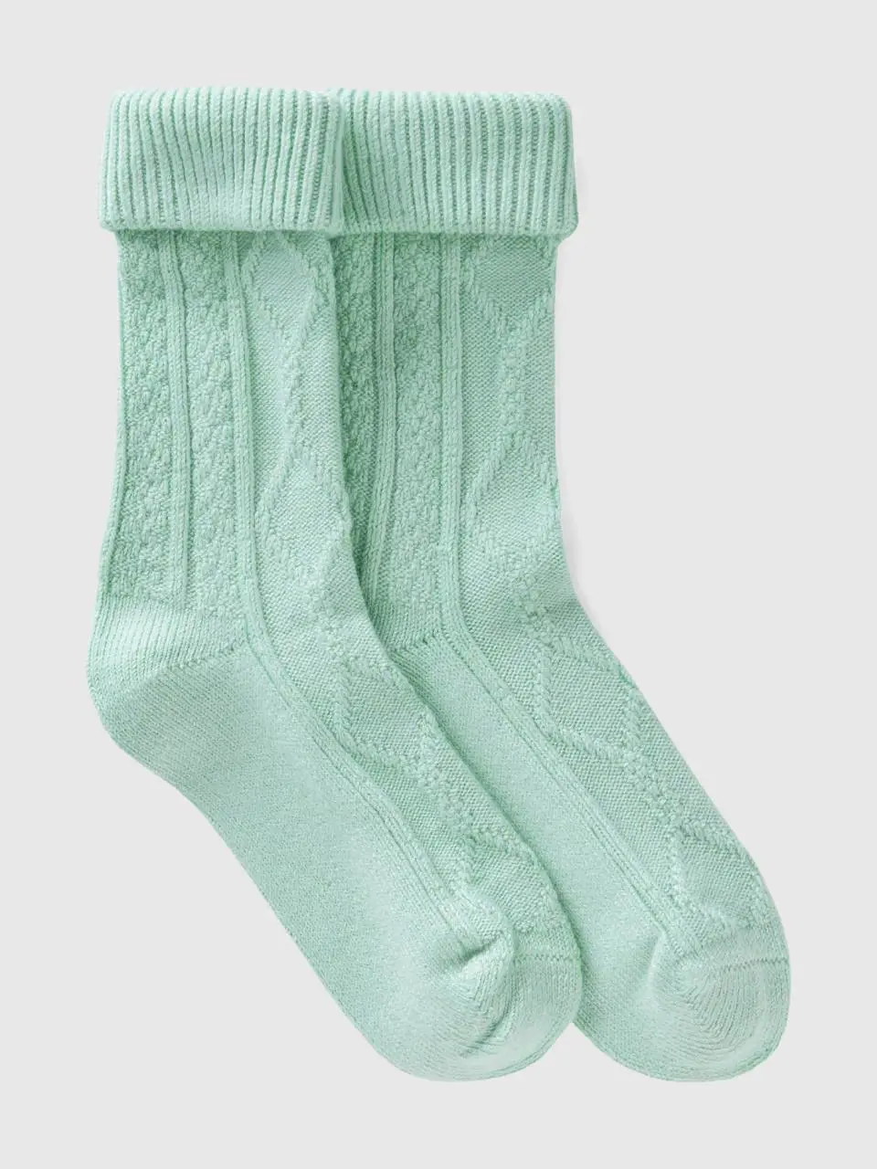 Benetton jacquard socks. 1