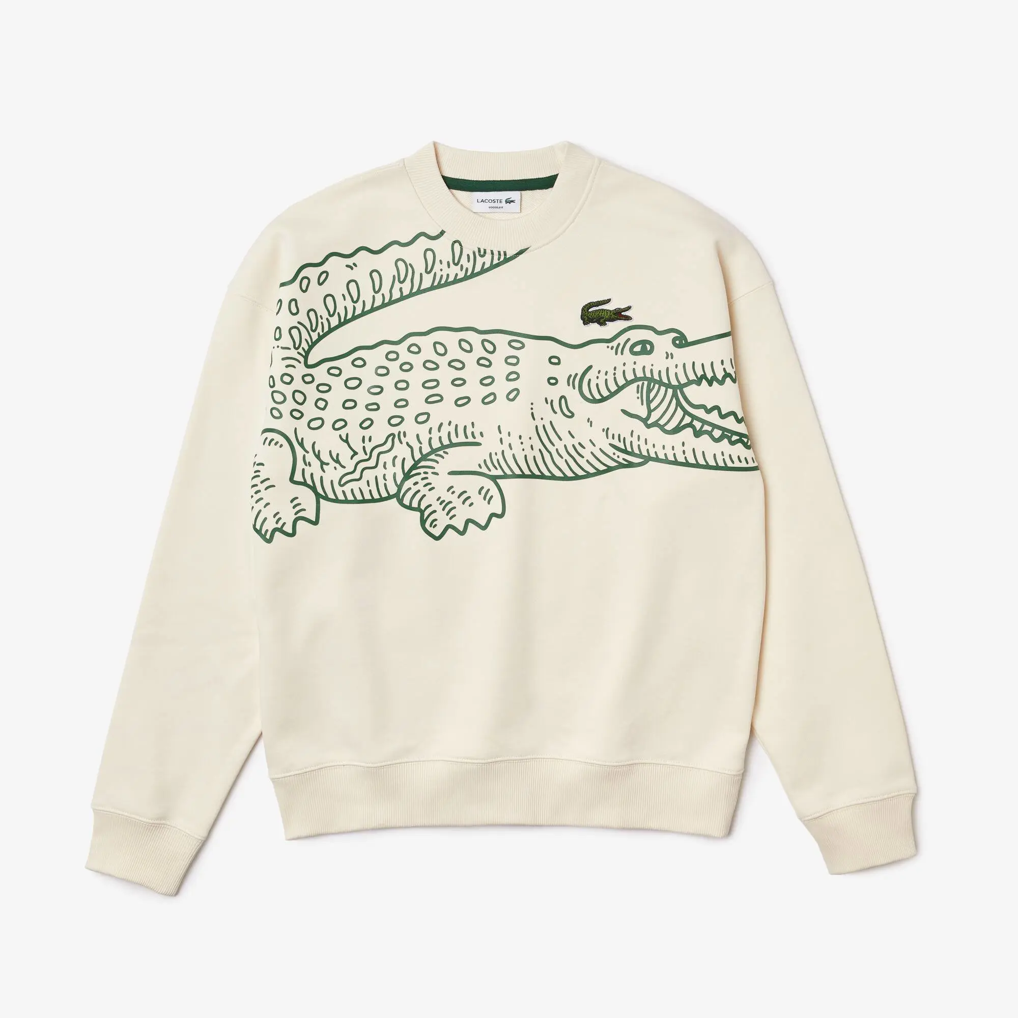 Lacoste Sweatshirt Jogger com estampado de crocodilo loose fit com decote redondo Lacoste para homem. 2