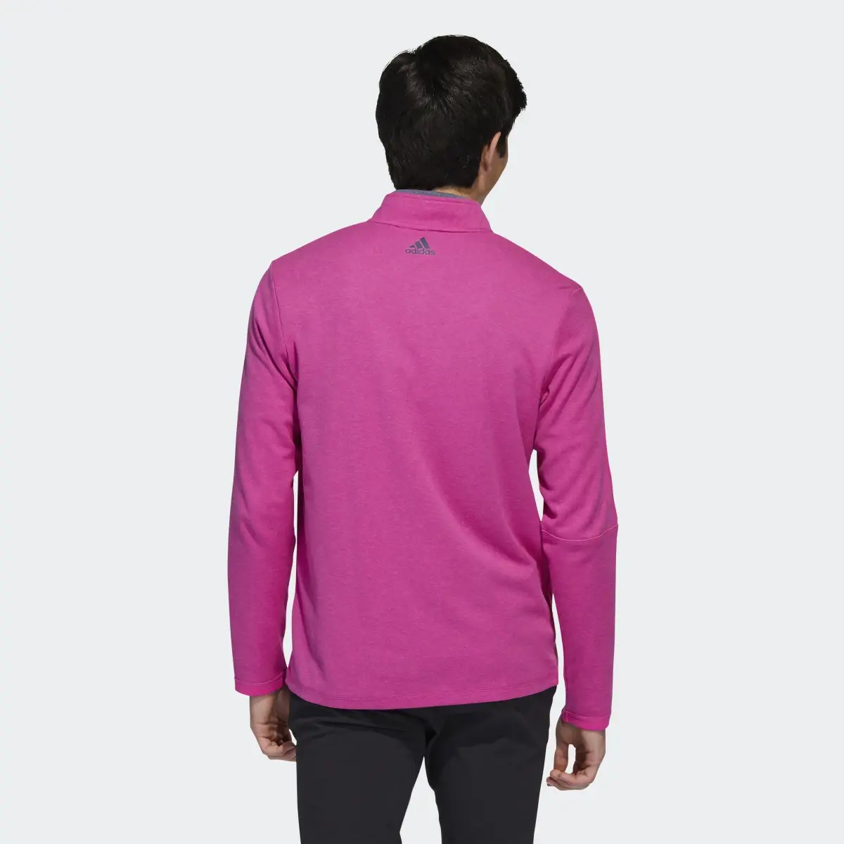 Adidas 3-Stripes Quarter-Zip Pullover. 3