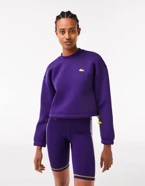Lacoste Women's Lacoste SPORT Loose Fit Drawstring Sweatshirt