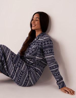 La Vie en Rose Flannel PJ Set. 3 La Vie en Rose Flannel PJ Set. 3