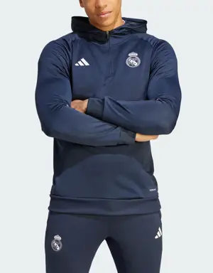 Sweat-shirt à capuche Real Madrid Tiro 23