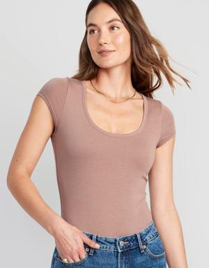 Old Navy Seamless Cami Bodysuit for Women brown - 558780062