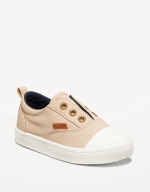 Slip-On Sneakers for Toddler Boys brown