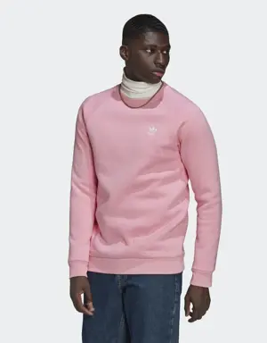 Adidas Adicolor Essentials Trefoil Crewneck Sweatshirt. 2 Adidas Adicolor Essentials Trefoil Crewneck Sweatshirt. 2