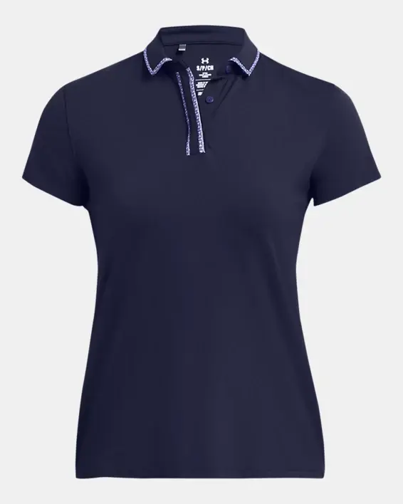 Under Armour Women's UA Iso-Chill Short Sleeve Polo. 3