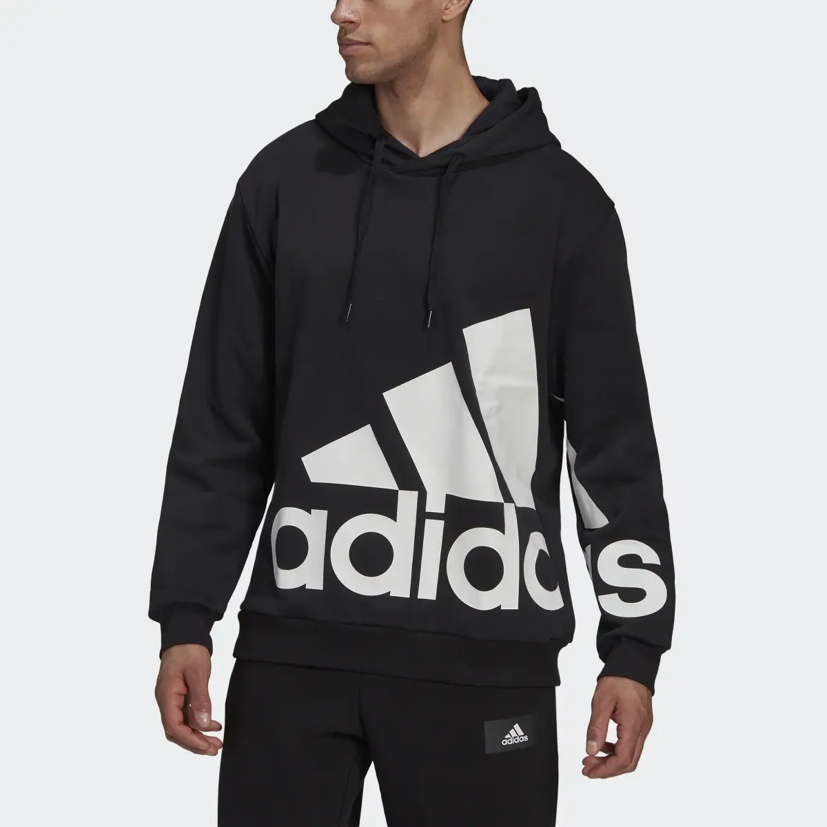 Adidas Sudadera con capucha Essentials Giant Logo Fleece. 1