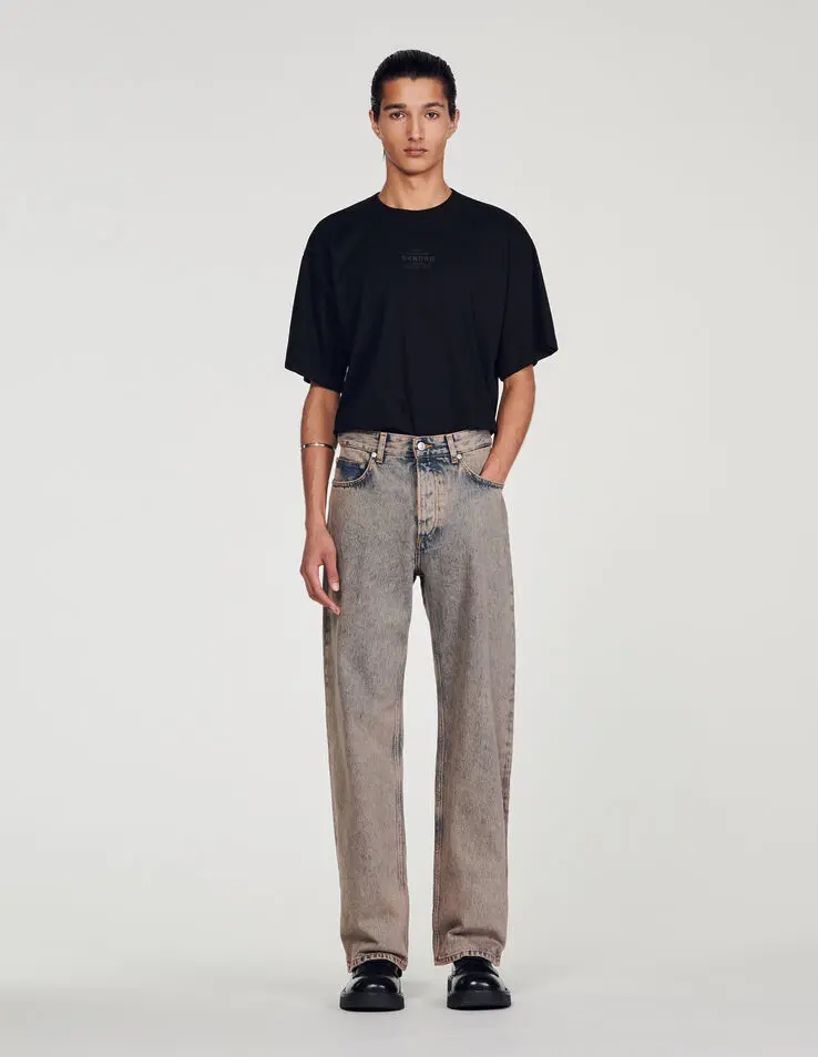 Sandro Faded baggy jeans. 1