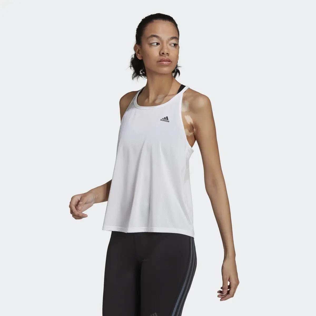 Adidas Parley Run Fast Running Tank Top. 1