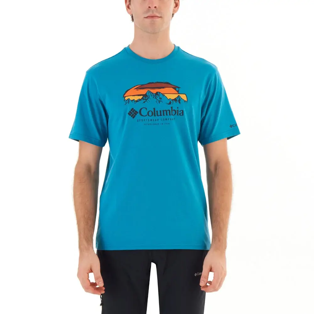 Columbia CSC Hikers Haven Erkek Kisa Kollu T-Shirt. 1