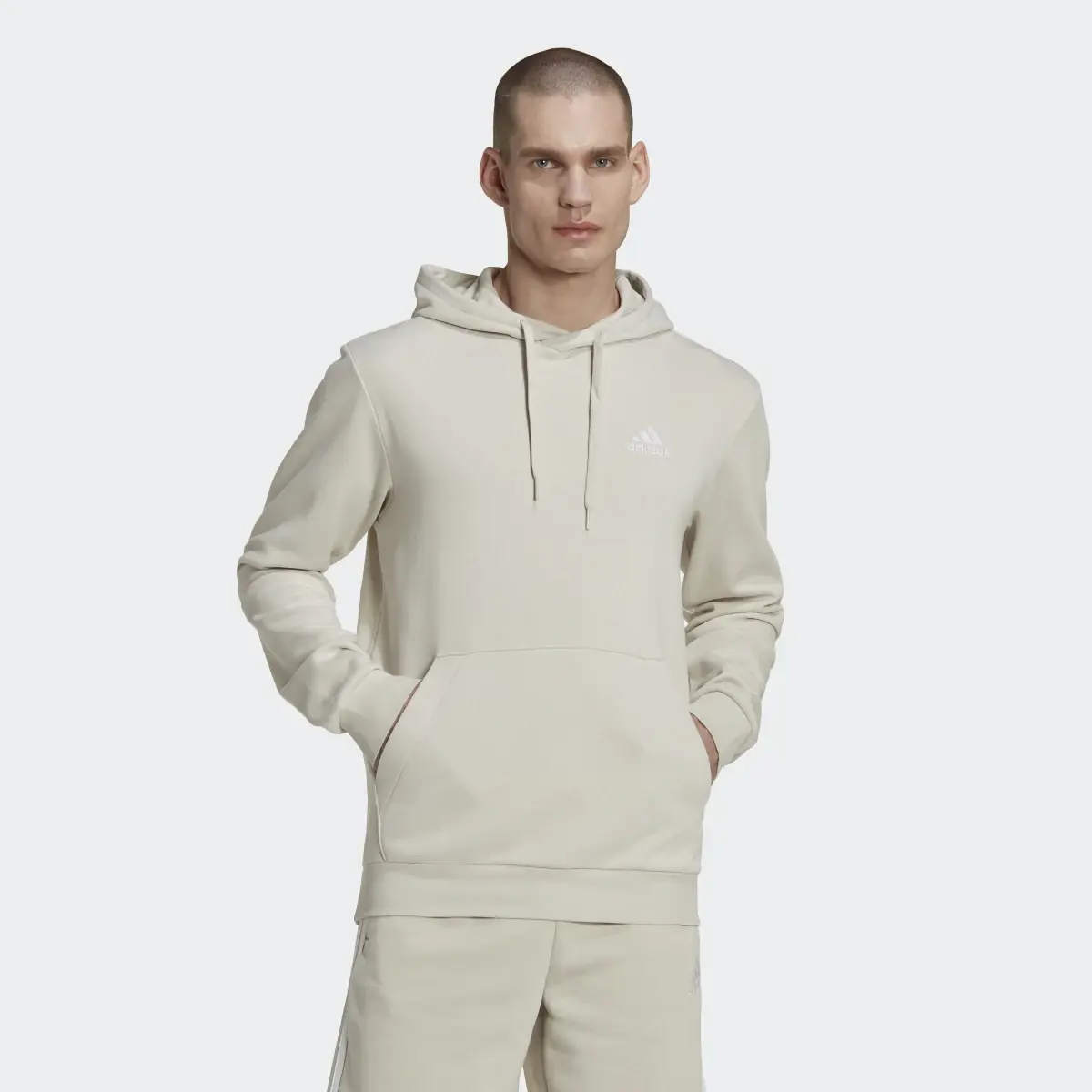 Adidas Essentials Fleece Hoodie. 1