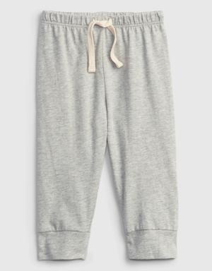 Gap Baby Organic Cotton Mix and Match Pull-On Pants gray